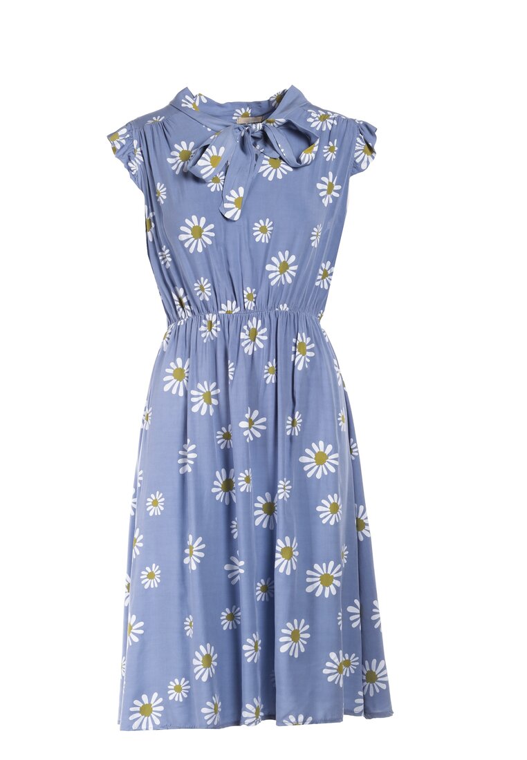 Niebieska Sukienka Corraesea