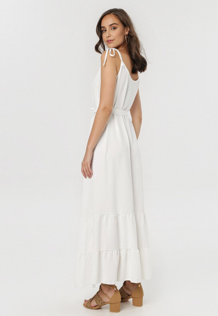 Biała Sukienka Thelei