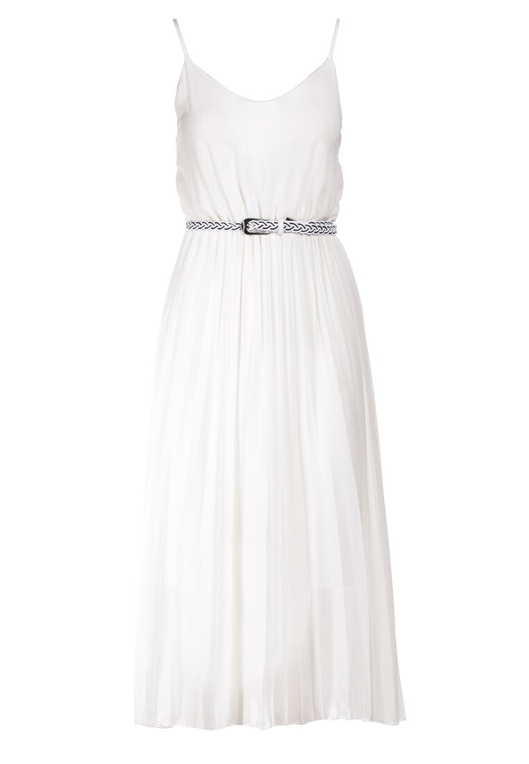 Biała Sukienka Kallinaera
