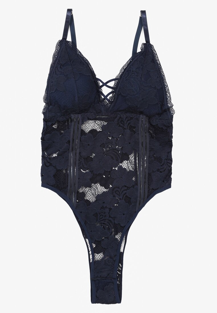Granatowe Body Shartyse