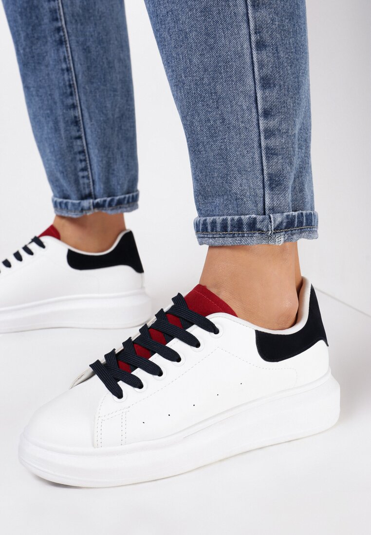 Biało-Czerwone Sneakersy Chaballac