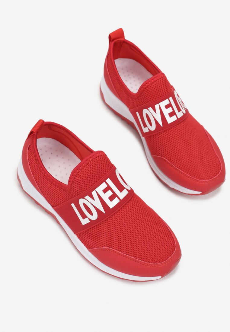 Czerwone Sneakersy Aeleolane