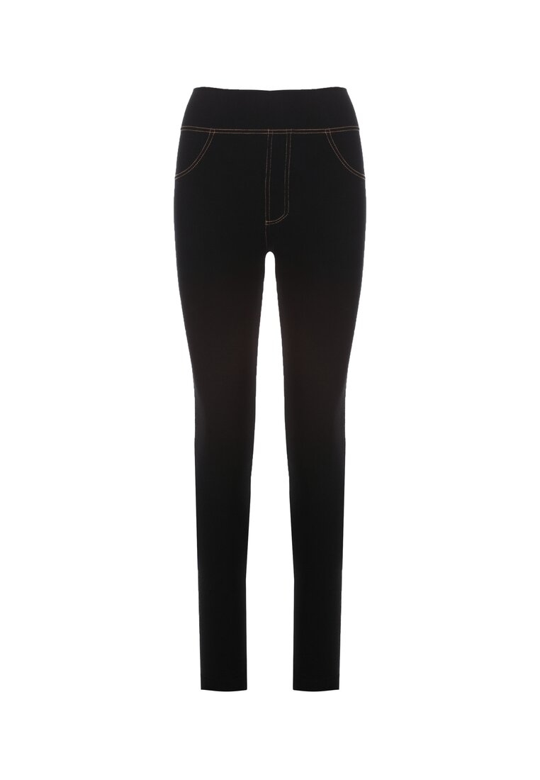 Czarne Legginsy Aene