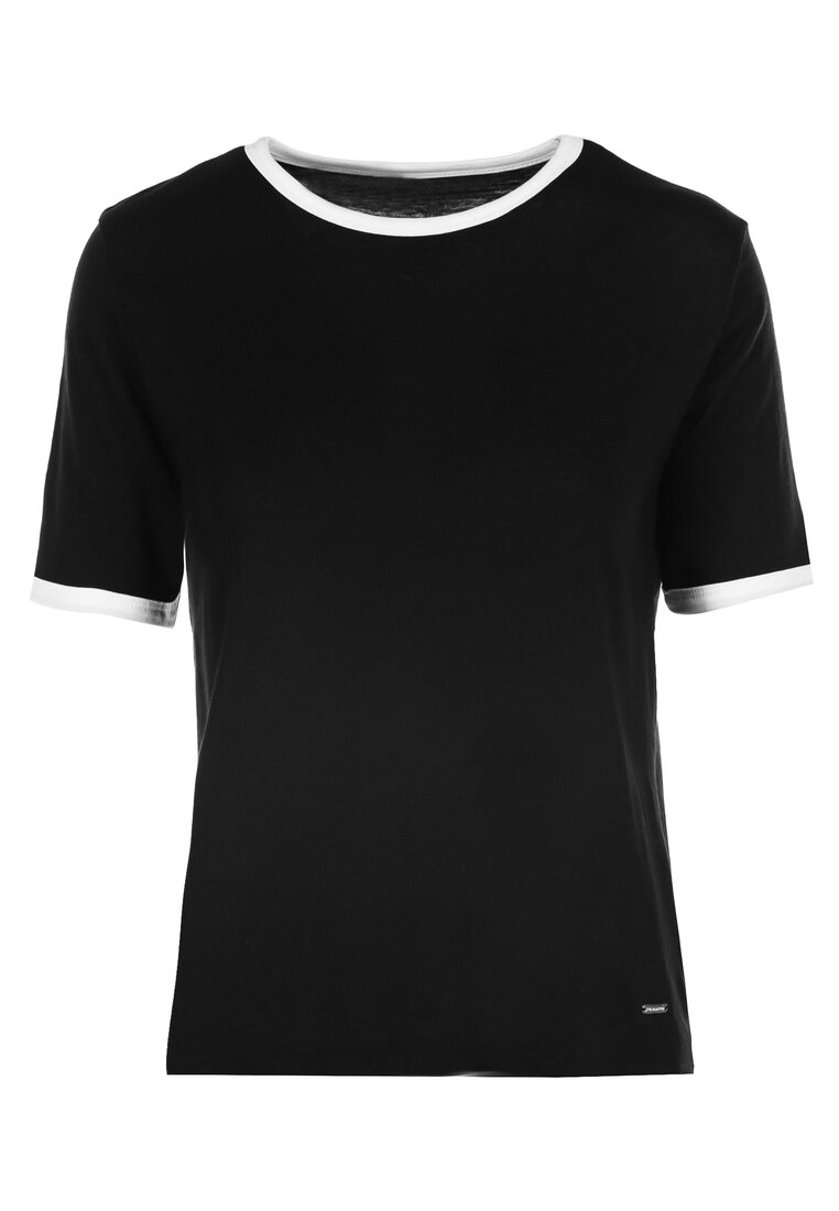 Czarny T-shirt Sinassea