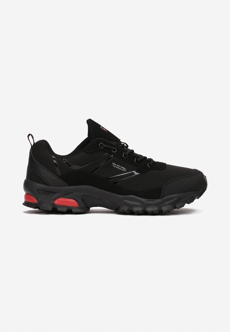 Czarno-Czerwone Buty Sportowe Vivieney