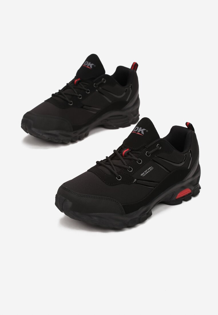 Czarno-Czerwone Buty Sportowe Vivieney