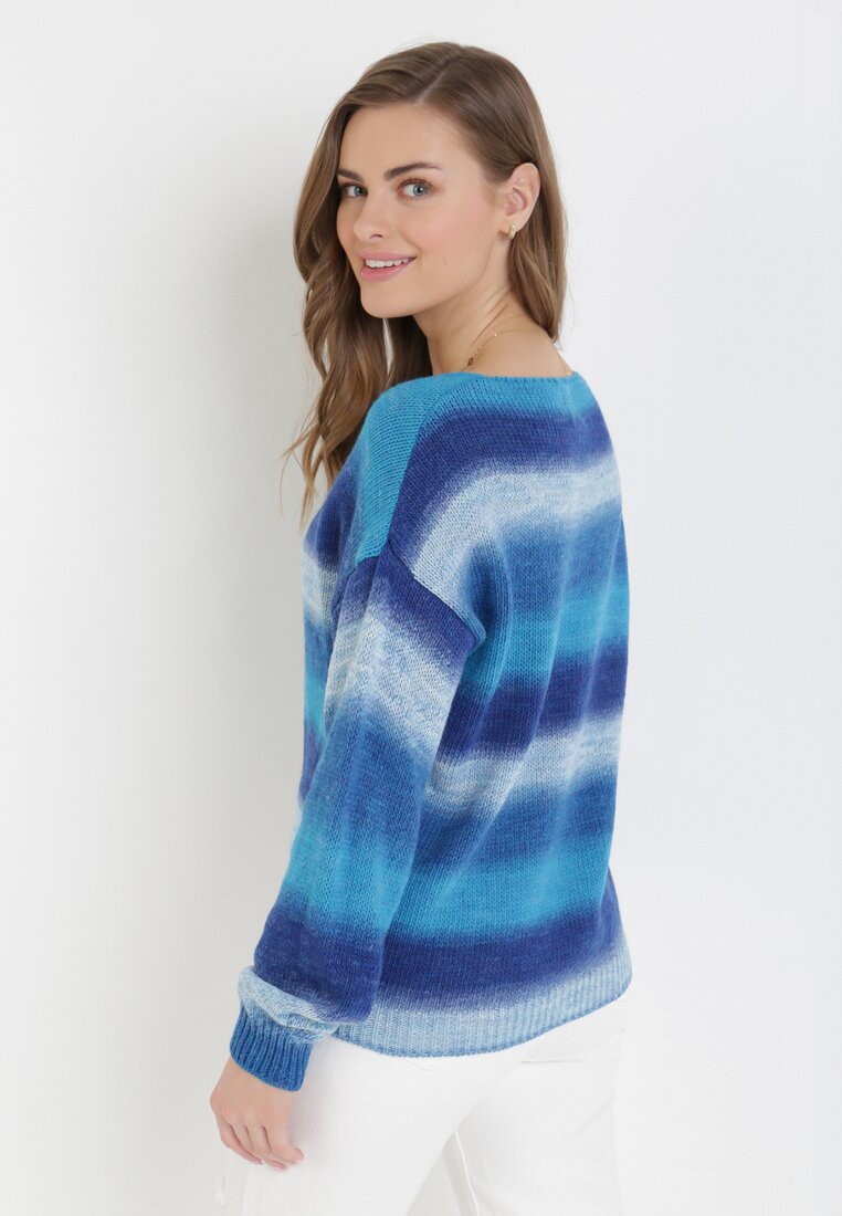 Niebieski Sweter Nixixa