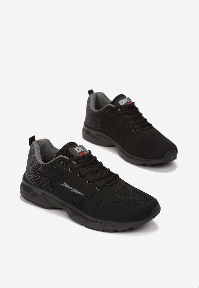 Czarno-Szare Buty Sportowe Akisisia
