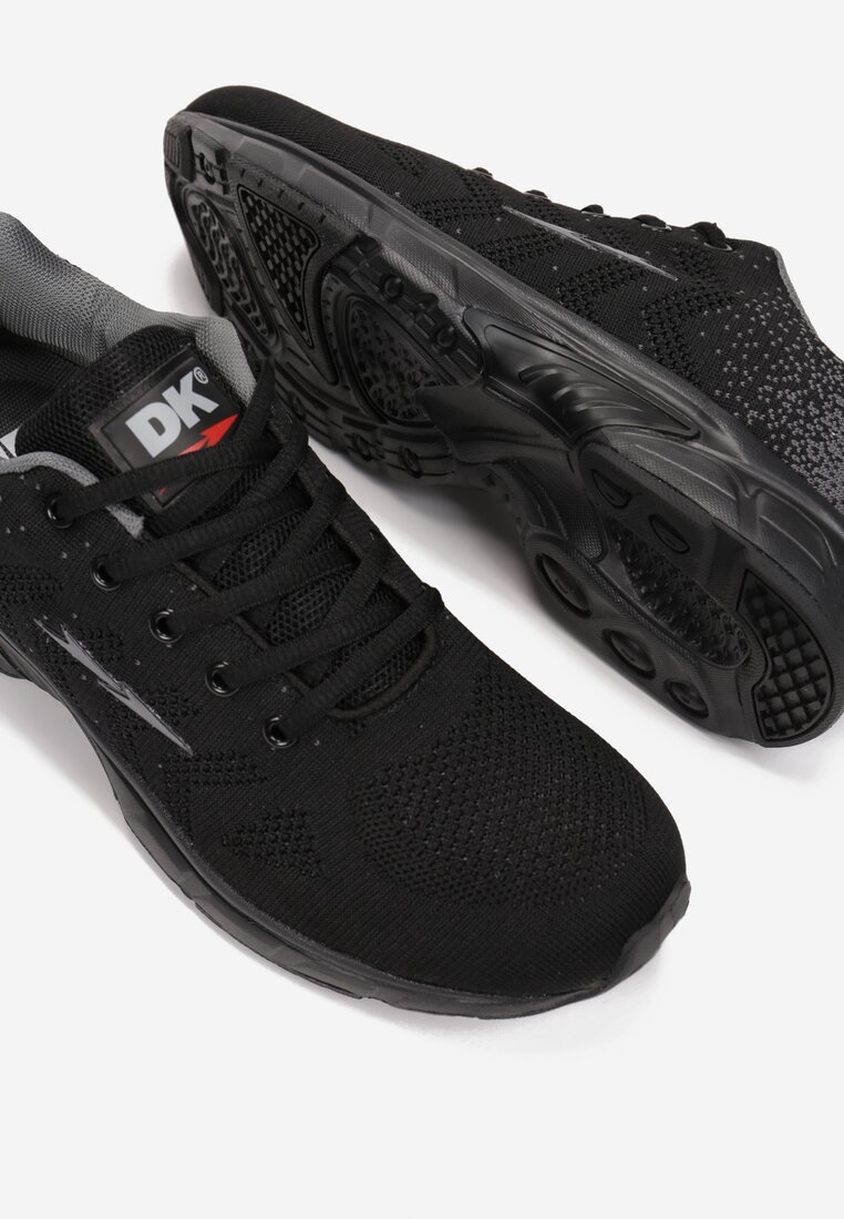 Czarno-Szare Buty Sportowe Akisisia