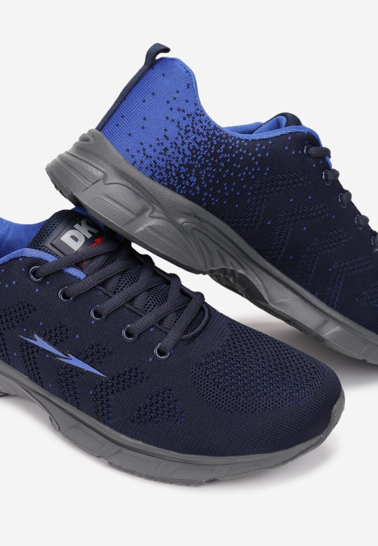 Granatowe Buty Sportowe Akisisia