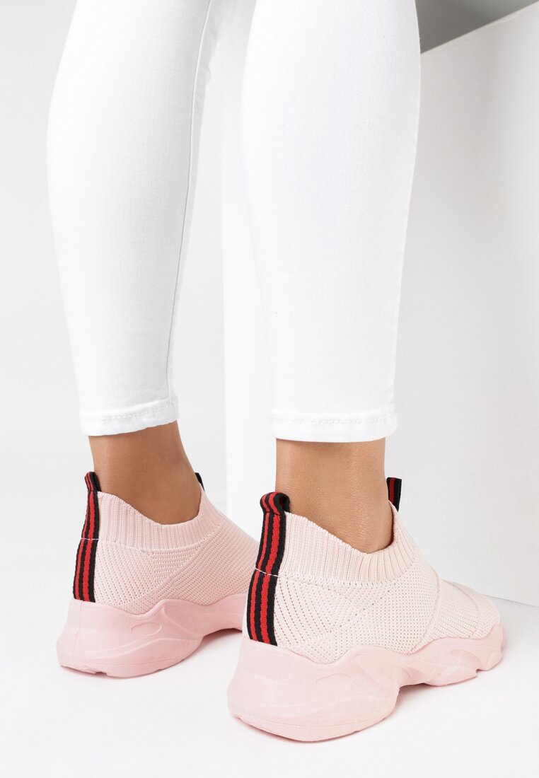 Różowe Sneakersy Nadareida