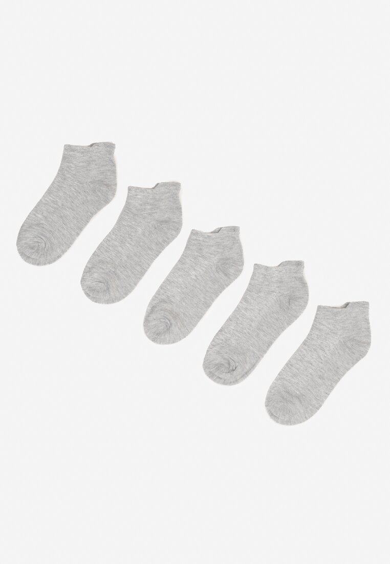 5-Pack Szarych Skarpet Thesiphi