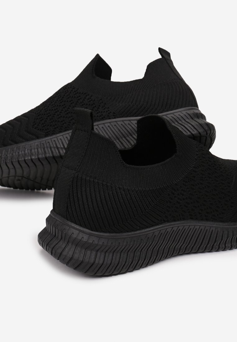 Czarne Buty Sportowe Leucyse