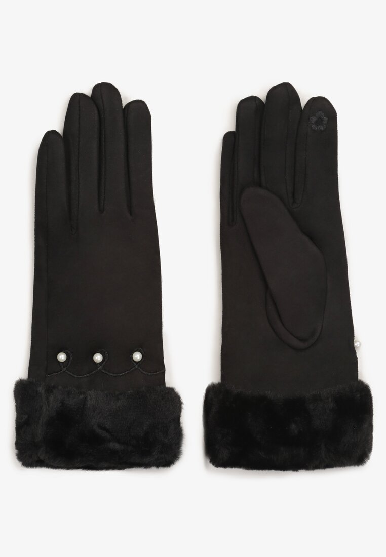 Czarne Rękawiczki Bera