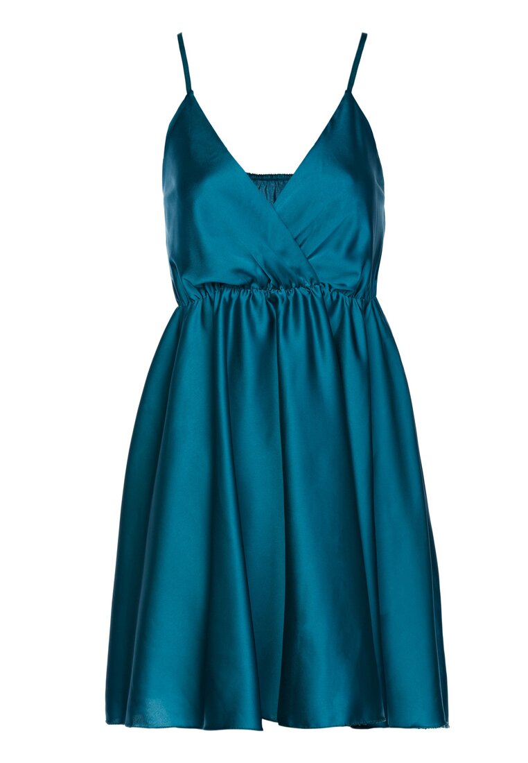 Niebieska Sukienka Semone