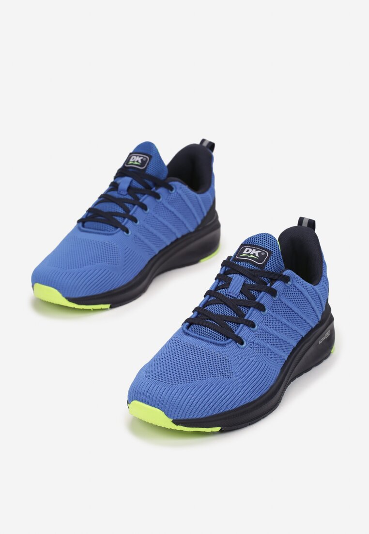 Niebiesko-Zielone Buty Sportowe Cythene