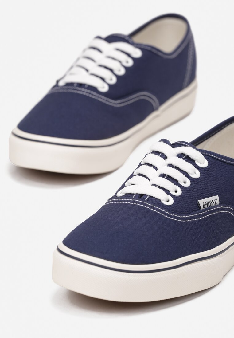 Granatowe Trampki Dufour