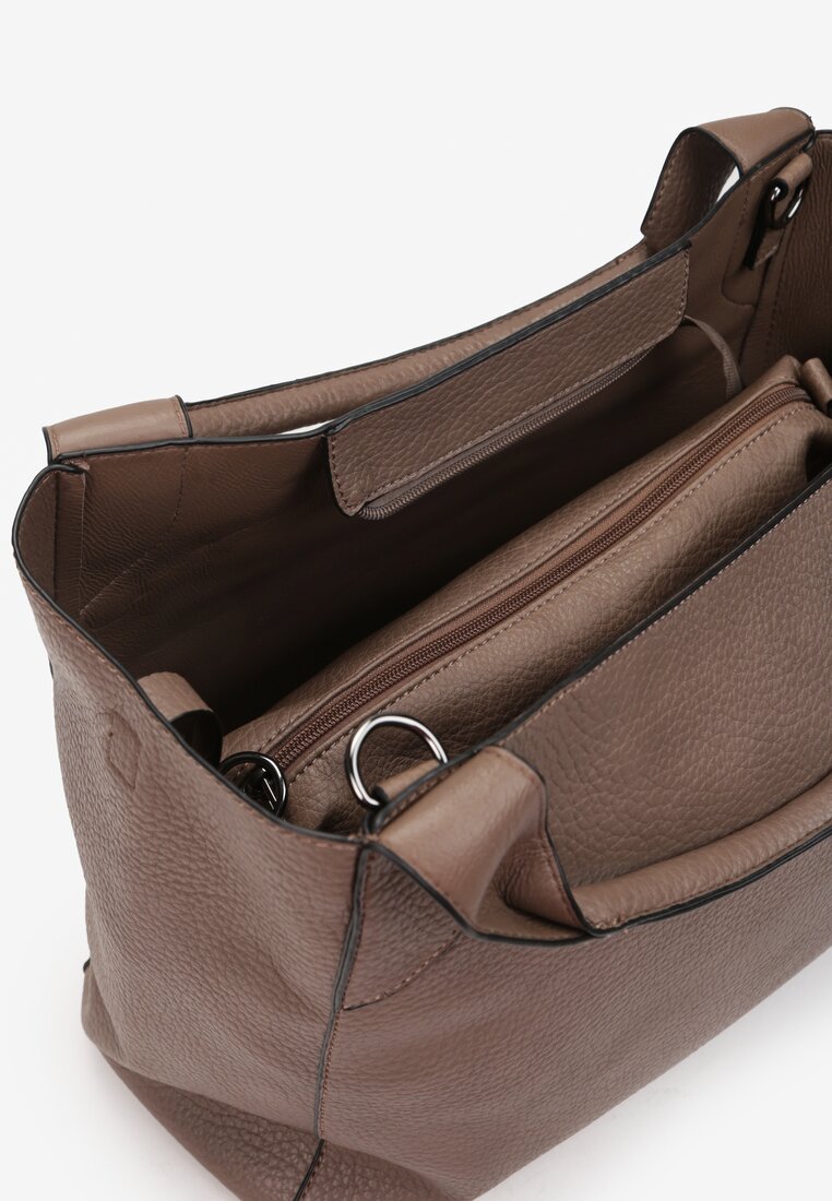 Ciemnobeżowa Torebka Dolmi