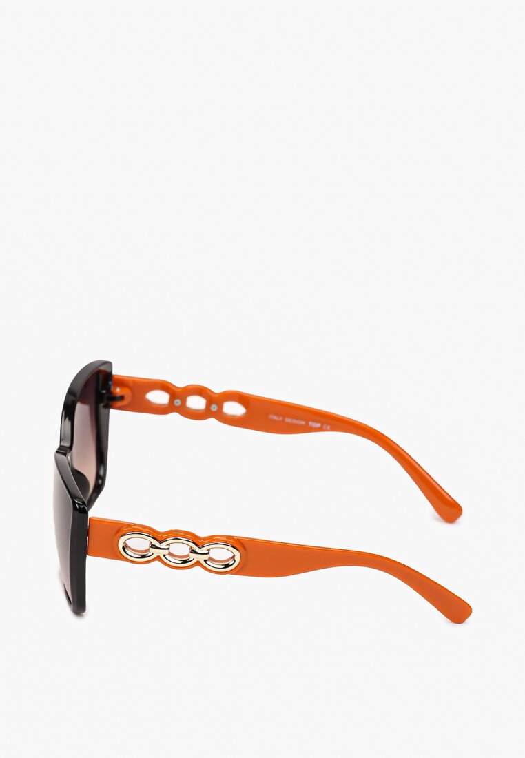 Pomarańczowe Okulary Bameda