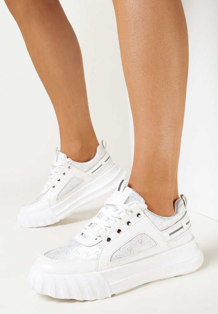 Białe Sneakersy Linani