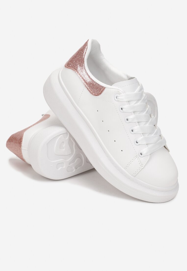 Biało-Różowe Sneakersy Doroki