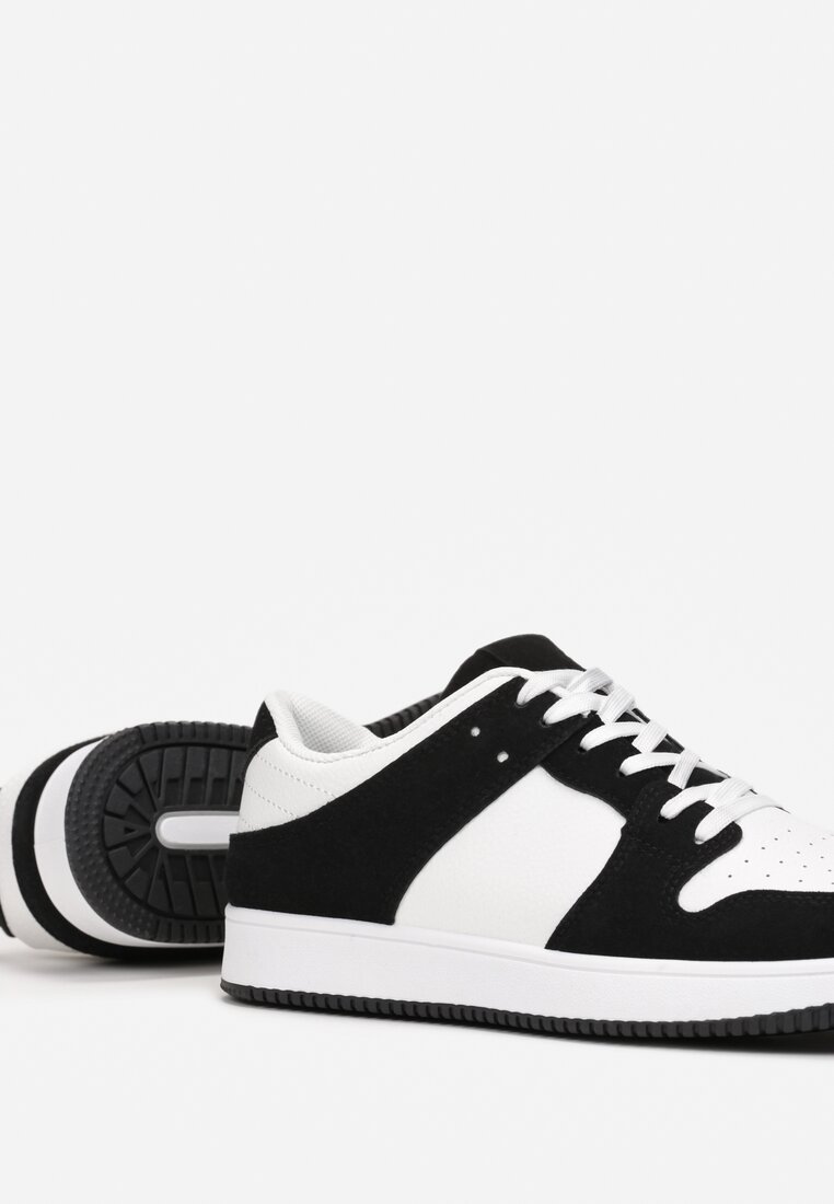 Biało-Czarne Sneakersy Sarsana