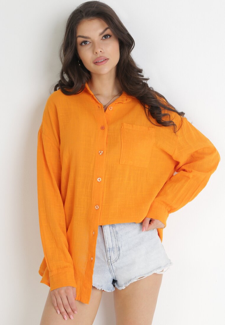 Pomarańczowa Koszula Nysheleia