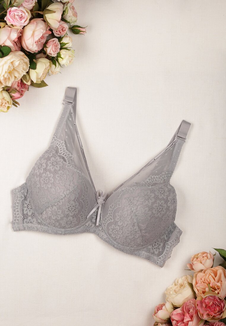 Szary Biustonosz Elfrieda