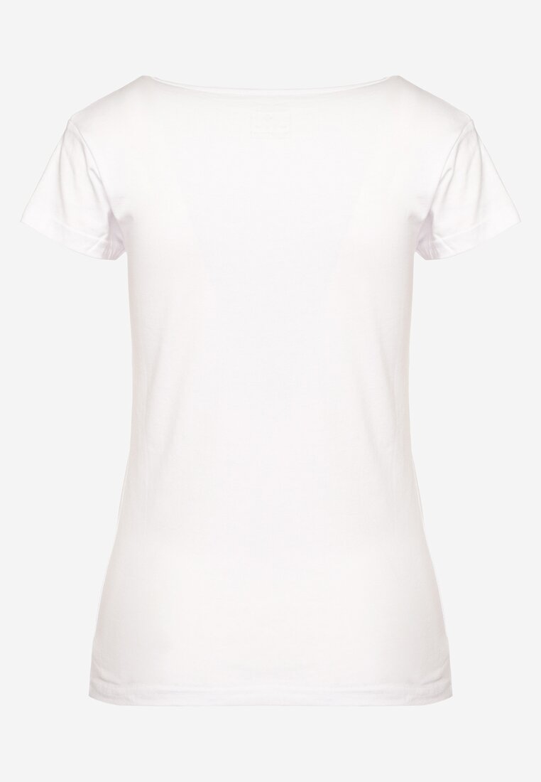 Biały T-shirt Palimia