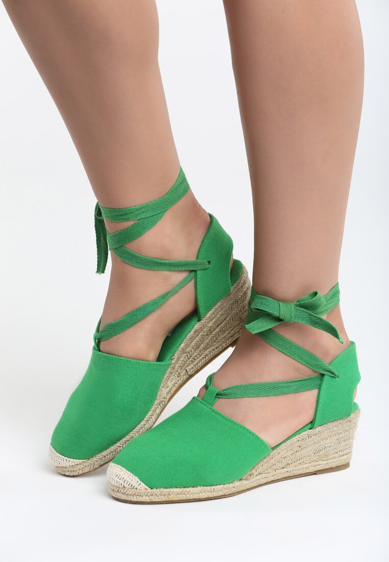 Zielone Koturny Hot-Tempered