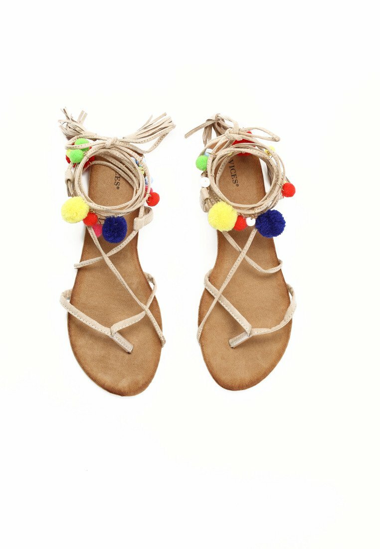 Beżowe Sandały Togo