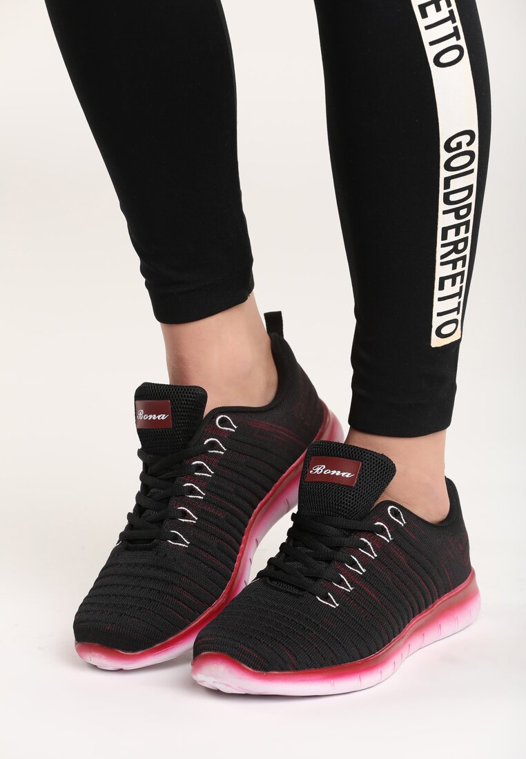 Czerwono Czarne  Buty Sportowe Greenkie
