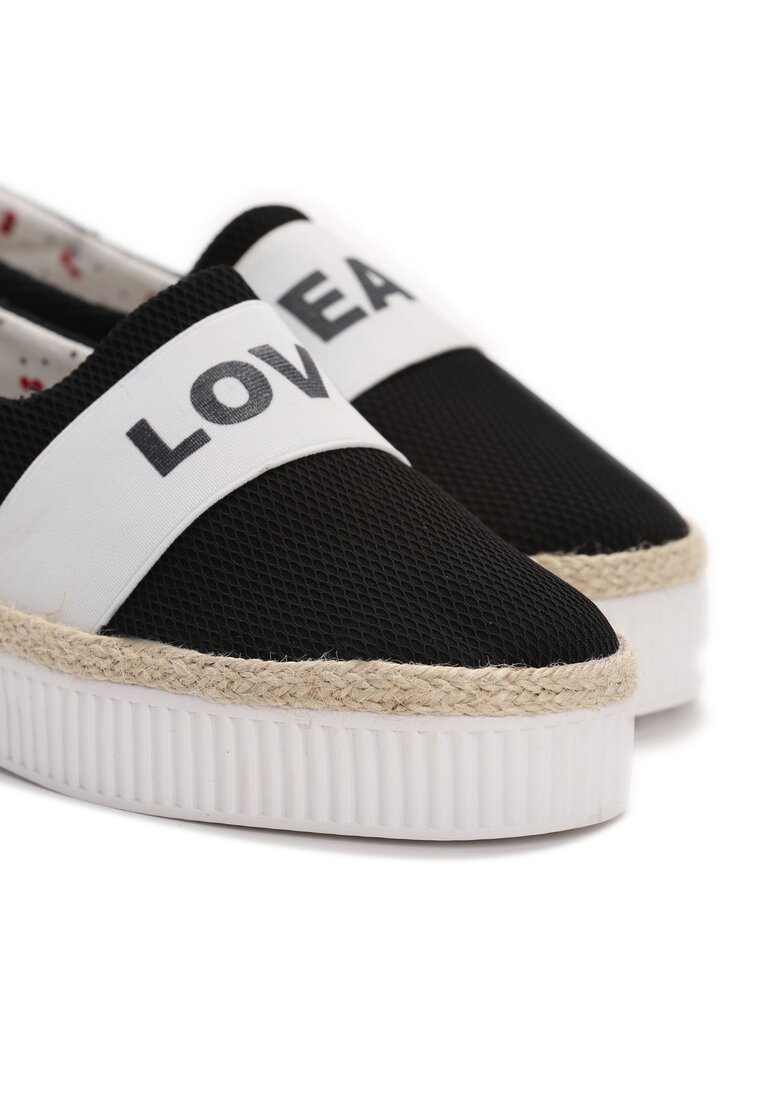 Czarne Slip On Loope