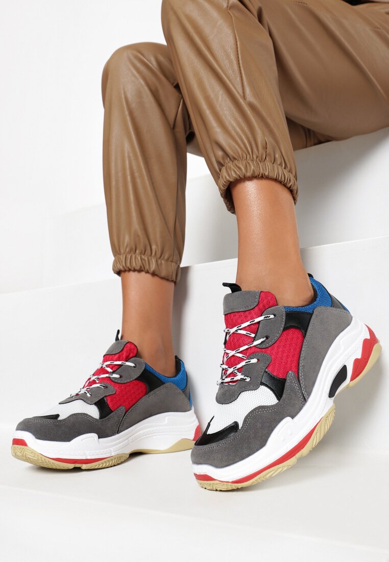 Szare Sneakersy Talbot