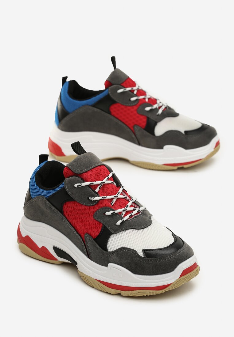 Szare Sneakersy Talbot