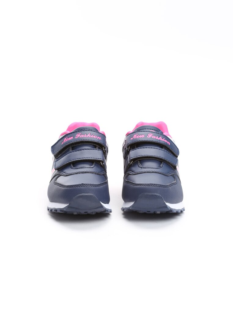 Granatowo-Różowe Buty Sportowe Pink Air