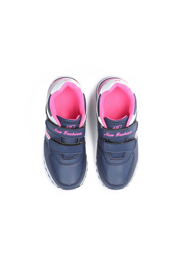 Granatowo-Różowe Buty Sportowe Pink Air