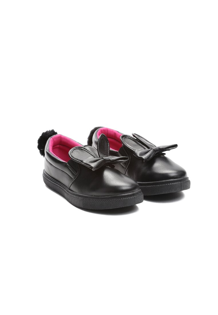 Czarne Slip On Mr Rabbit
