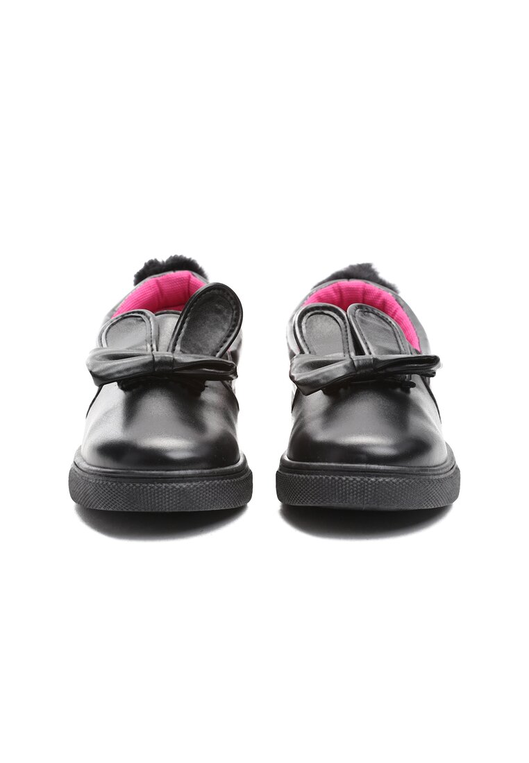 Czarne Slip On Mr Rabbit