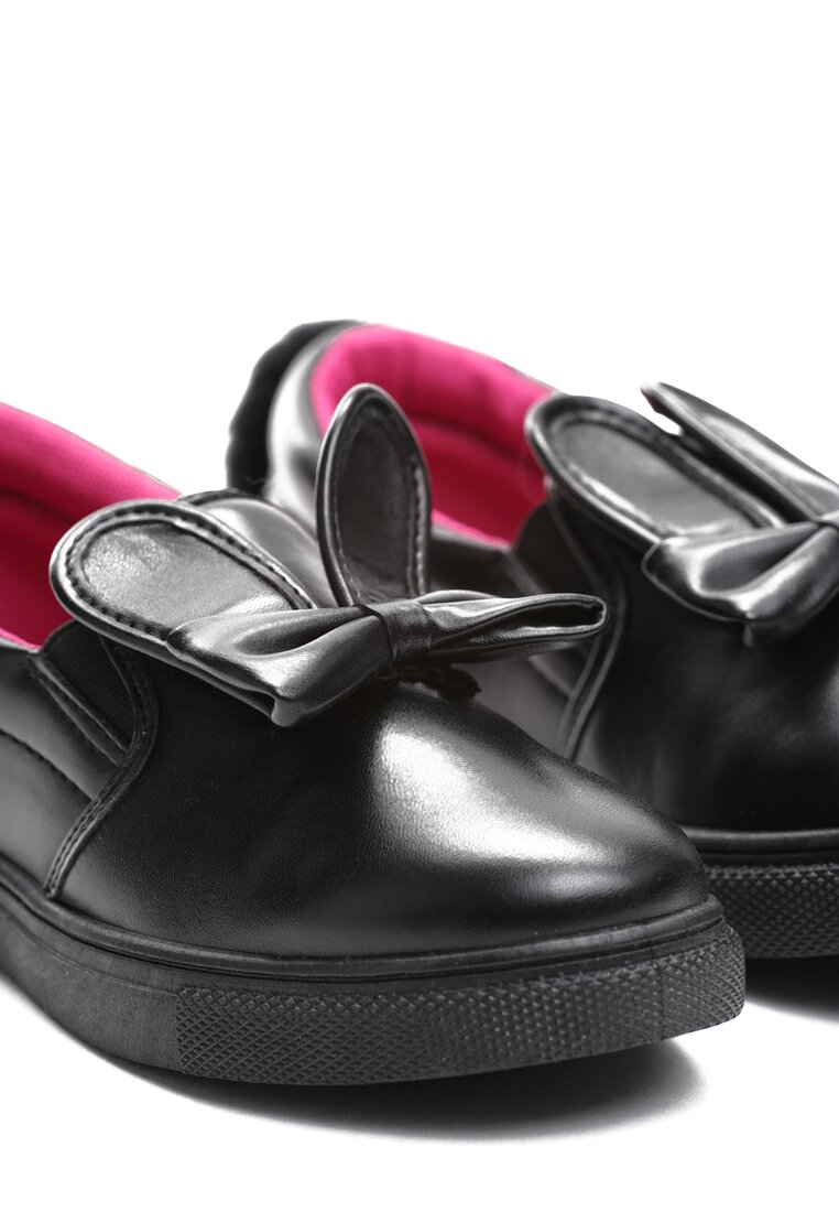 Czarne Slip On Mr Rabbit