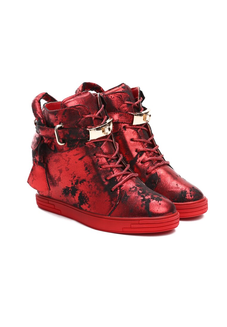 Czerwone Sneakersy Barter