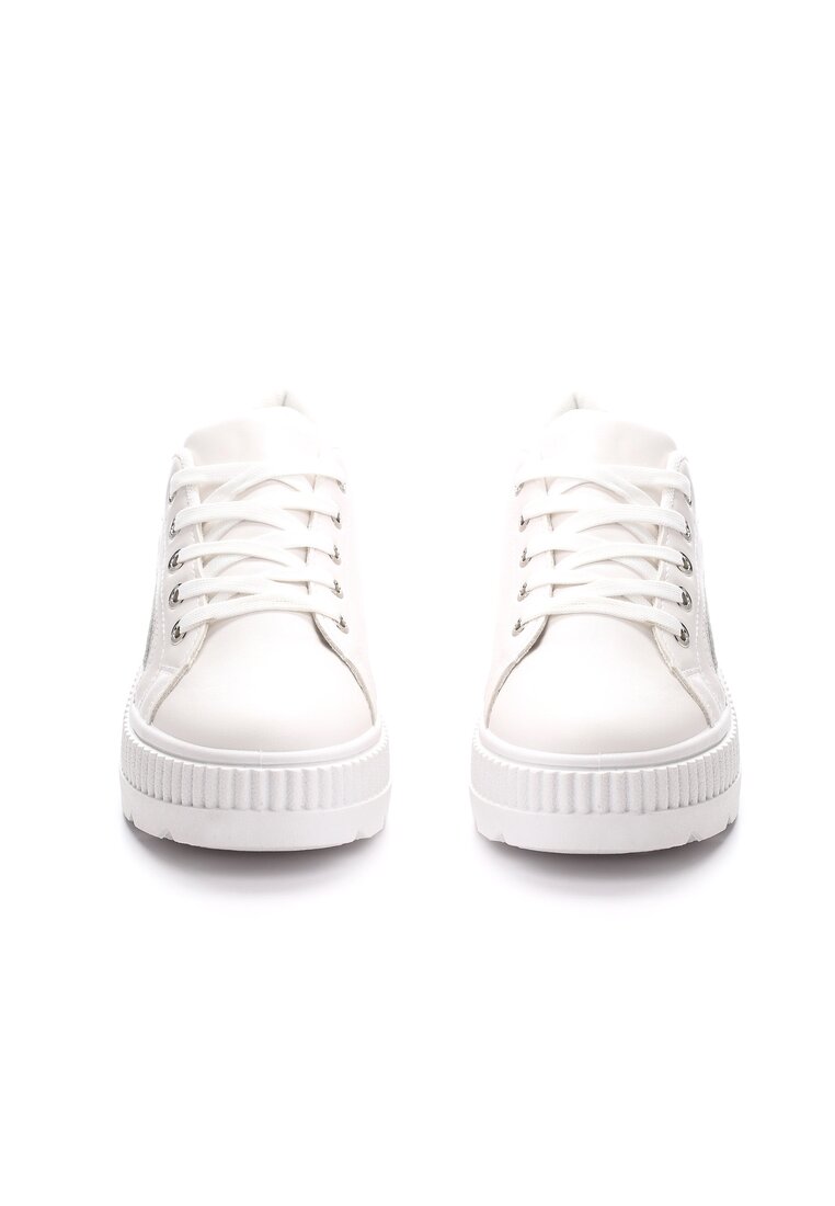 Biało-Srebrne Sneakersy  Tested