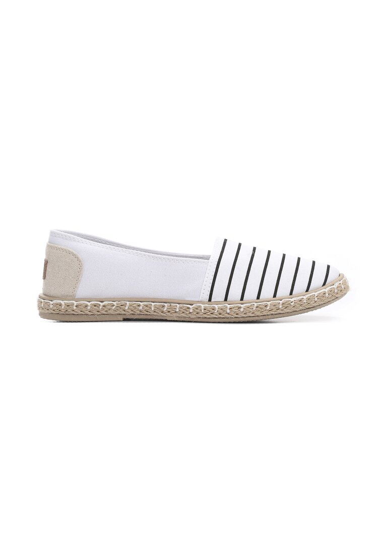 Białe Espadryle Coquette