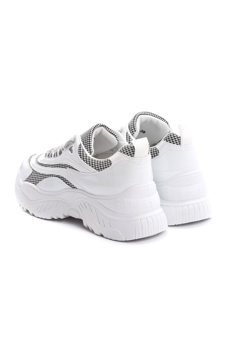 Białe Sneakersy Condescending