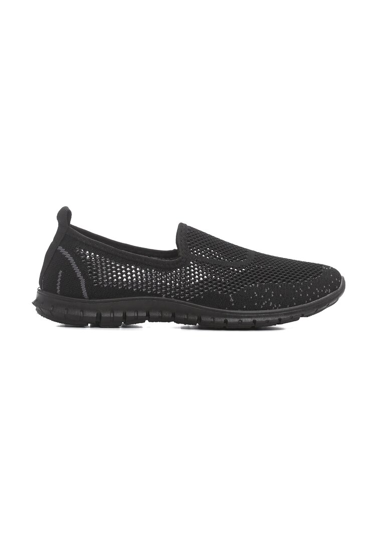 Czarne Slip On Rub In