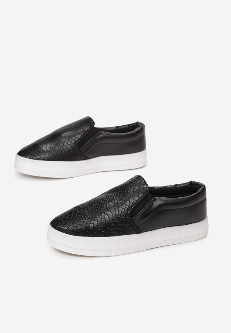 Czarne Slip On Best Holiday