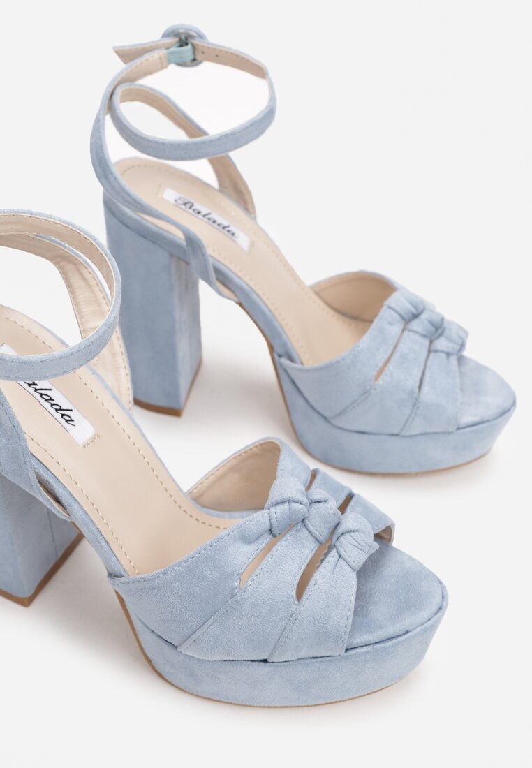 Niebieskie Sandały Fallon