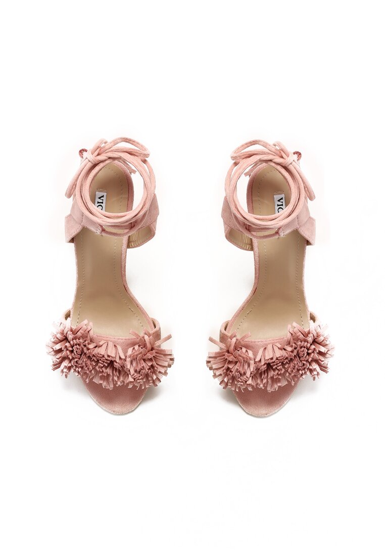 Różowe Sandały Frensi