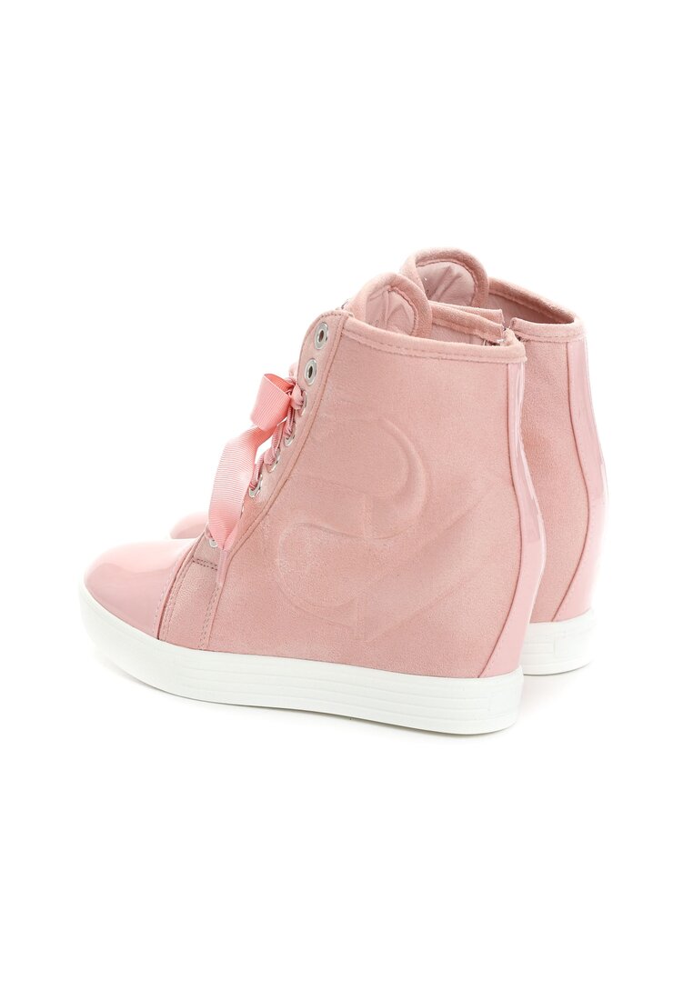Różowe Sneakersy Kassi