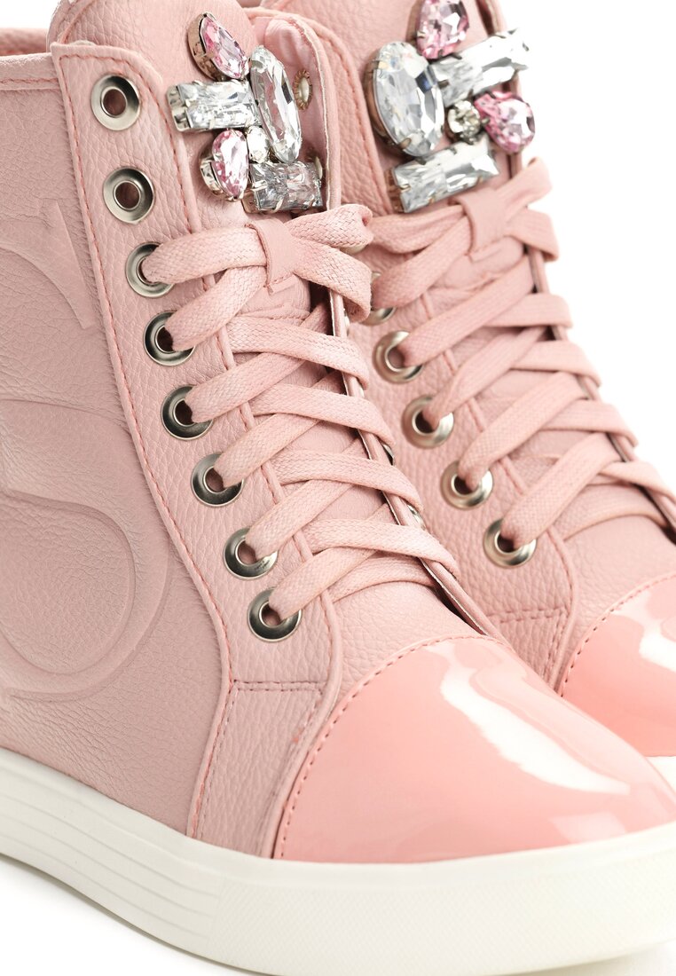 Różowe Sneakersy Lumen